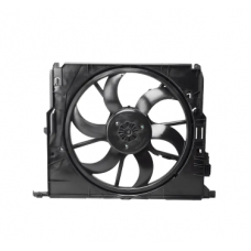 17428509740 Radiator Condenser Cooling Fan Motor Assembly for 5ER F10 F11 518d 520d 523i 525d 528i 2011 for BMW