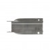 Bumper Bracket compatible with Mercedes Benz C-Class 08-14 Front RH Crossmember Reinforcement Aluminum Right Side 2046200995