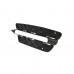 New Front Right Passenger Side Outer Bumper Grille For 2012-2014 Mercedes Benz C-Class, Textured Black, With Sport, Coupe/Sedan 2048851453