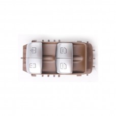 2229051505Automobile electric window main control switch car front drive side electric switch button brown for Mercedes-Benz S550e S600 S63 AMG 2014-2017