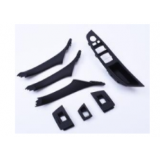 BMW 5 F10 Inner Door Pull Handle and Window Switch Panel Set 51417225874 51417225847L 51417225848R 51417225889L 51417225890R